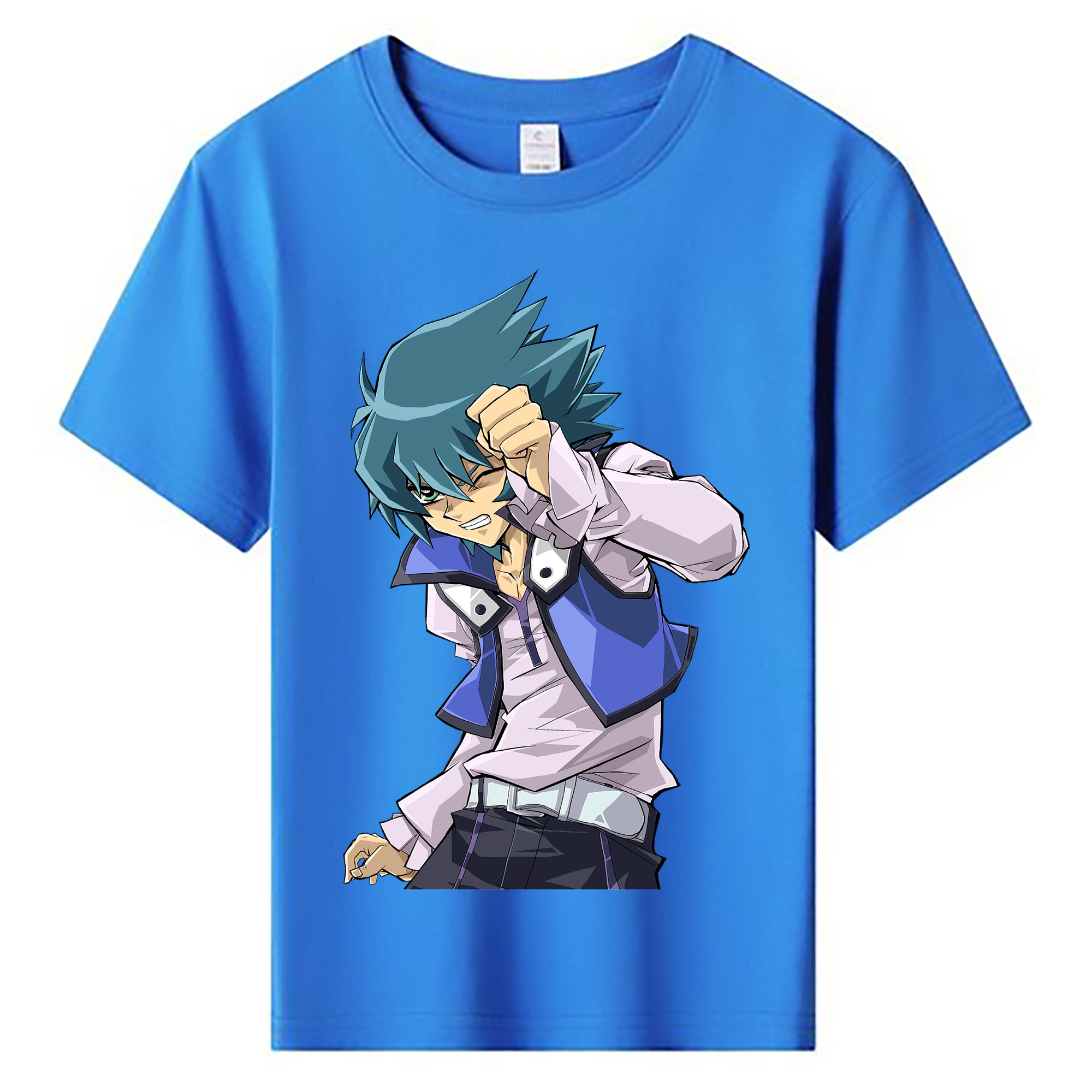 （画像用） 遊☆戯☆王 Yu-Gi-Oh! 綿100％キッズTシャツ（フロントプリント）